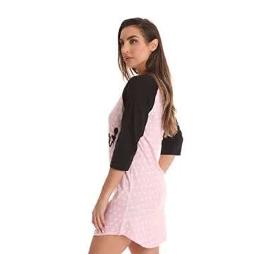 Just Love Bridal Party Sleep Shirt with Sleep Mask 6786-262-L