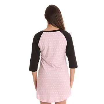 Just Love Bridal Party Sleep Shirt with Sleep Mask 6786-262-L