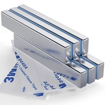 FINDMAG Strong Neodymium Bar Magnets with Adhesive