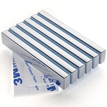 FINDMAG Strong Neodymium Bar Magnets with Adhesive