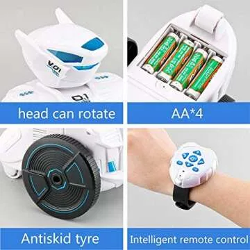 WomToy Interactive Robot - Fun and Educational Toy for Kids