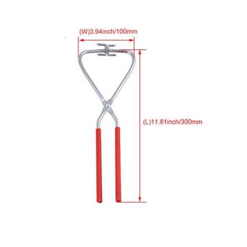 BQLZR Dipping Tongs Glazing Tools Metal Pottery Clay Sculpture Tool Pottery Tool Supplies For Colour & Glaze Finishing Pottery Ceramic Polymer Clay Glaze