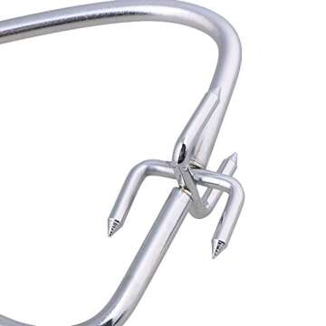 BQLZR Dipping Tongs Glazing Tools Metal Pottery Clay Sculpture Tool Pottery Tool Supplies For Colour & Glaze Finishing Pottery Ceramic Polymer Clay Glaze