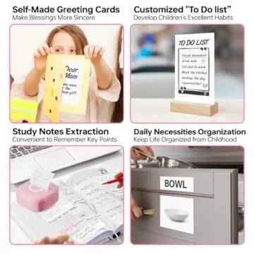 Mini Bluetooth Thermal Printer - Perfect for Stickers