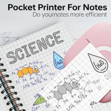 Mini Bluetooth Thermal Printer - Perfect for Stickers