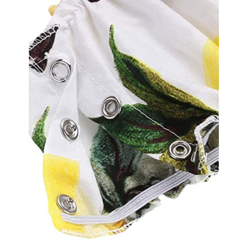 PrinceSasa Cute Summer Outfit for Baby Girls - Floral Ruffles