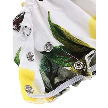 PrinceSasa Cute Summer Outfit for Baby Girls - Floral Ruffles