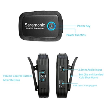 Saramonic Blink 500 Dual-Channel Wireless Microphone System