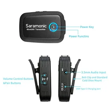 Saramonic Blink 500 Dual-Channel Wireless Microphone System