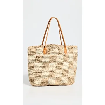 Bembien Women's Franci Bag - Cream Check and Tan Elegance