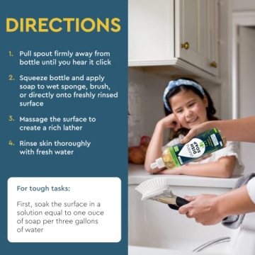 Puracy Natural Dish Soap - Eco-Friendly Dish Cleaner 3 Pack