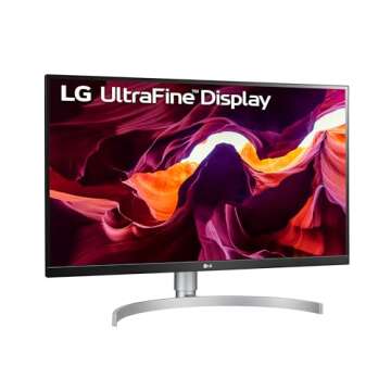 LG 27UL850-W 27 Inch UltraFine IPS Display with USB-C