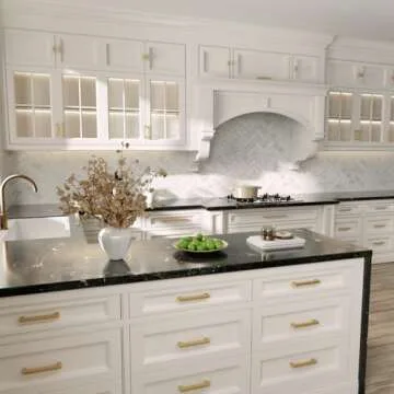 Stylish Brushed Brass Cabinet Pulls for Your Home