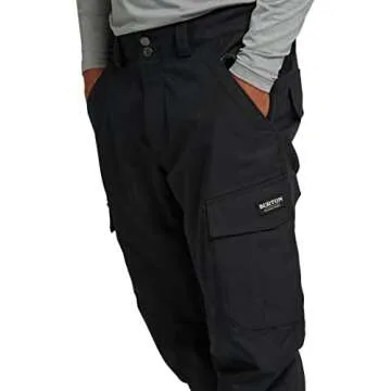 Burton Men's Cargo Snow Pant Regular Fit , True Black W19, Large