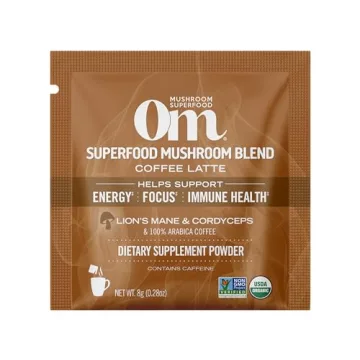 OM Mushroom Coffee Latte Blend - Energy & Clarity Support