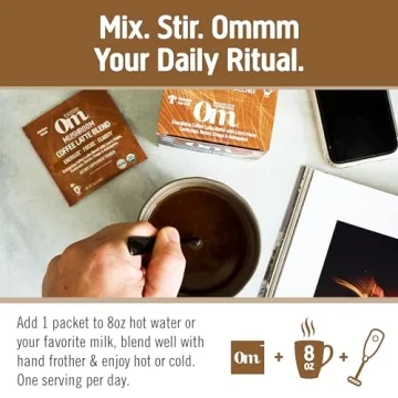 OM Mushroom Coffee Latte Blend - Energy & Clarity Support