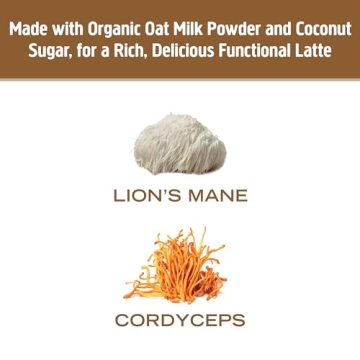 OM Mushroom Coffee Latte Blend - Energy & Clarity Support