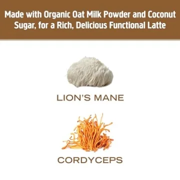 OM Mushroom Coffee Latte Blend - Energy & Clarity Support