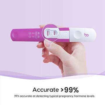 Femometer Pregnancy Tests, Reliable and Quick Early Result Detection of Pregnancy, Early Pregnancy Tests, Pregnancy Test Kit , 3 Count