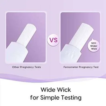Femometer Pregnancy Tests, Reliable and Quick Early Result Detection of Pregnancy, Early Pregnancy Tests, Pregnancy Test Kit , 3 Count