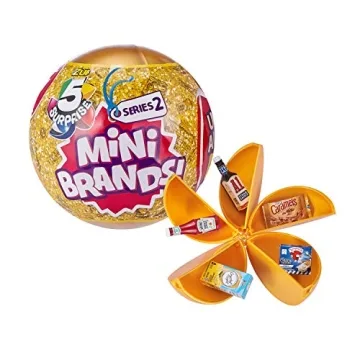 5 Surprise Mini Brands Series 2 Collectible Toy Capsule Gold