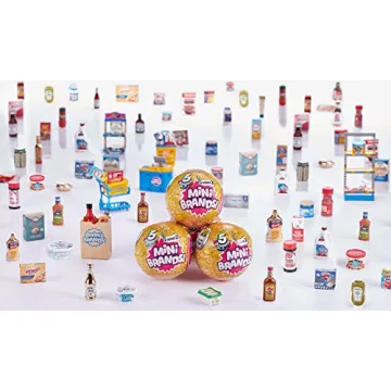 5 Surprise Mini Brands Series 2 Collectible Toy Capsule Gold