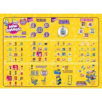 5 Surprise Mini Brands Series 2 Collectible Toy Capsule Gold
