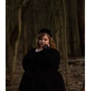 Vividsun Black Rose Flower Headband Perfect for Celebrations