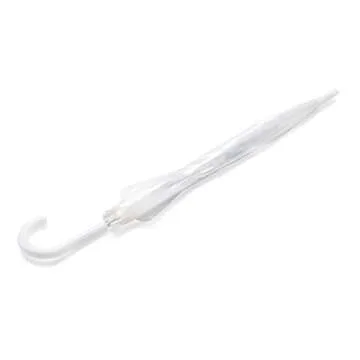 Amazon Basics Clear Bubble Umbrella, Round, 34.5 inch