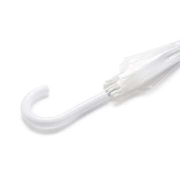 Amazon Basics Clear Bubble Umbrella, Round, 34.5 inch