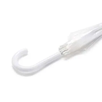 Amazon Basics Clear Bubble Umbrella, Round, 34.5 inch