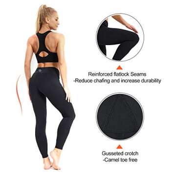 SP3LOPS Yoga Pants with Pockets and Tummy Control