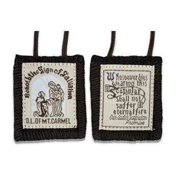 Official Our Lady of Mount Carmel Brown Scapular