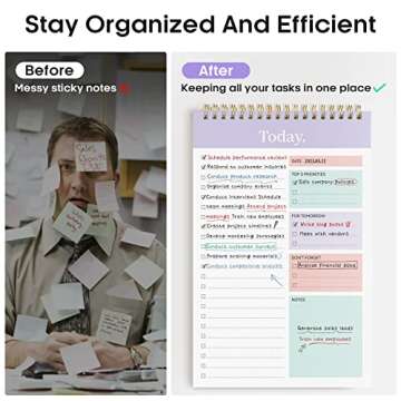 To Do List Pad for Easy Task Management and Goal Setting