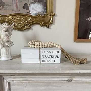 Decorative Books for Home Decor - Rustic Farmhouse Accent