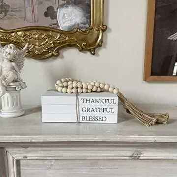 Decorative Books for Home Decor - Rustic Farmhouse Accent