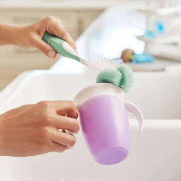 Munchkin® Sponge™ Bottle Brush Set - 2 Pack for Easy Cleaning