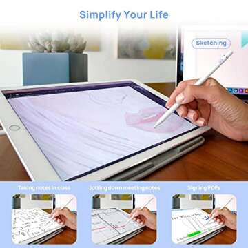 Stylus Pen for iPad - Precise Touch for Artists & Students