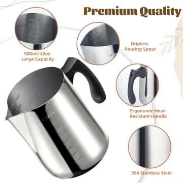 Anpro Candle Making Supplies, Candle Making Kit w/Wax Melter, DIY Gift for Kids, Beginners, Including 70w Electronic Stove, 900ml Candle Make Pot,Candle Wicks,Wicks Holder,Thermometers(Pink)