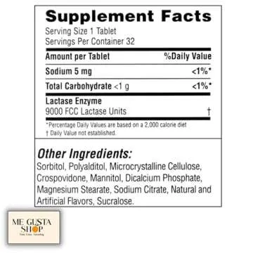 Equate Lactase Enzyme Chewables for Dairy Relief - 32 Count