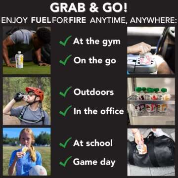 Fuel for Fire Vegan Protein Smoothies - Variety Pack (9 Pk)