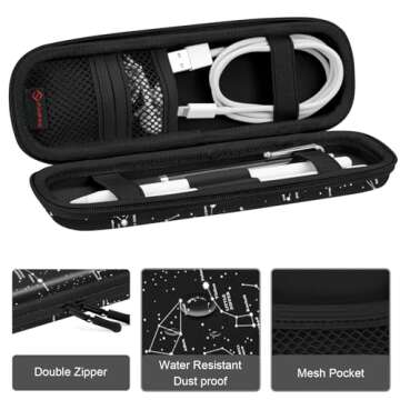 Fintie Holder Case for Apple Pencil Pro, Apple Pencil (USB-C / 1st / 2nd Generation), PU Leather Car...