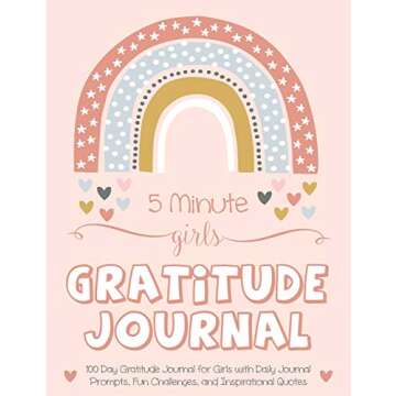 5 Minute Girls Gratitude Journal: 100 Days of Joyful Reflection for Ages 5-10
