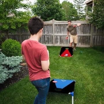 Himal Portable Cornhole Game Set with 8 Bean Bags - Easy Travel