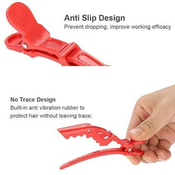 Stainless Steel Duckbill Hair Clips for Easy Styling