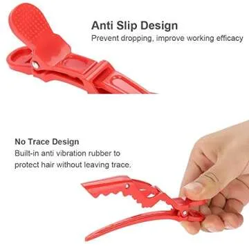 Stainless Steel Duckbill Hair Clips for Easy Styling