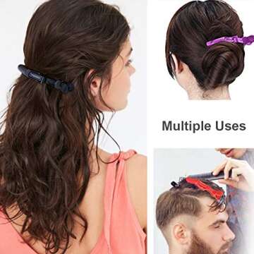 Stainless Steel Duckbill Hair Clips for Easy Styling