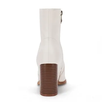 Ermonn Chunky Heels Ankle Boots for Women - Stylish Comfort