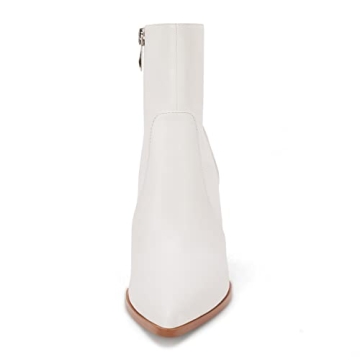 Ermonn Chunky Heels Ankle Boots for Women - Stylish Comfort