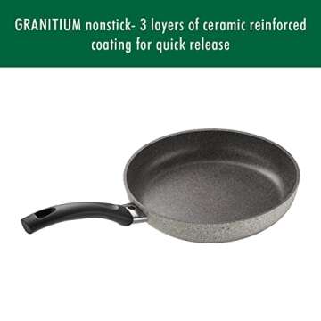 BALLARINI PARMA by HENCKELS 2-pc Nonstick Pot and Pan Set, Made in Italy, Set includes 10-inch and 12-inch fry pan